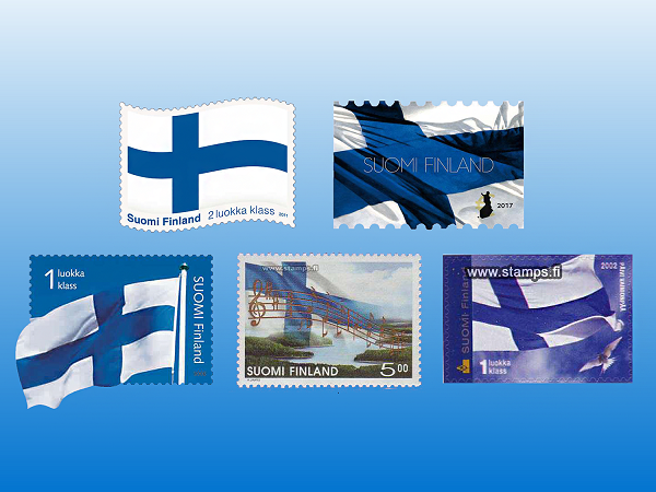Postimerkkien suunnittelukilpailu: aiheena Suomen lippu - Posti